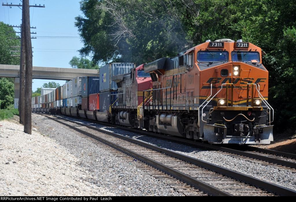 Westbound intermodal